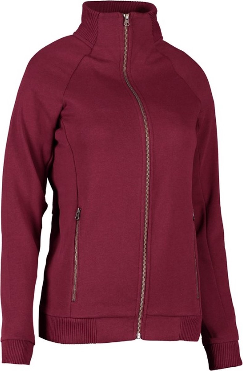 IDI 0629 Full Zip Ladies' Sweat - Bordeaux - XL