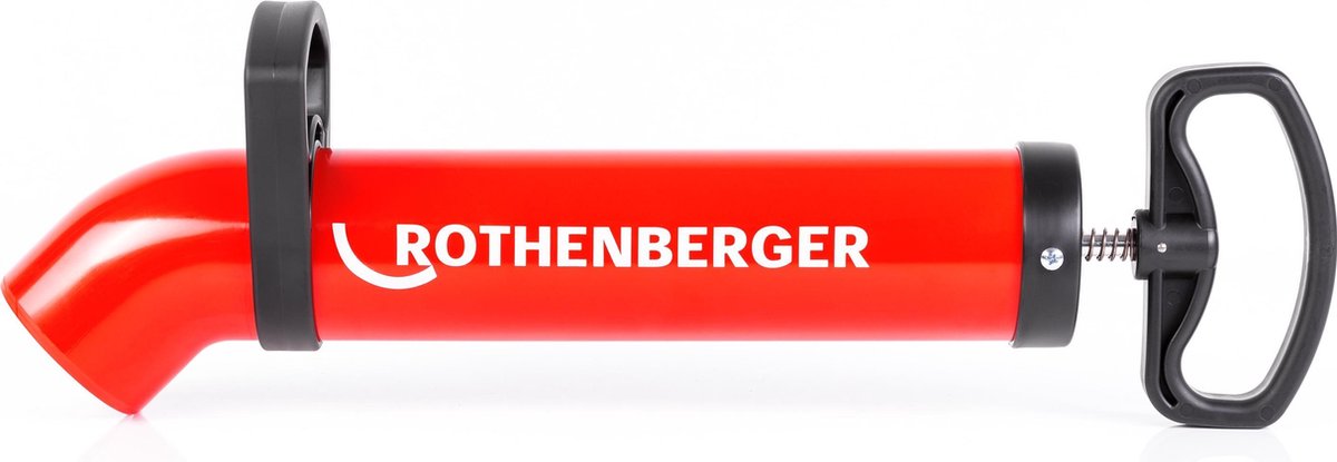Rothenberger ROPUMP Super Plus + adapter k+l ( 072070X ) Perslucht leidingreiniger handpomp