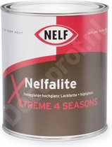 Nelf Nelfalite Xtreme 4 Seasons | 2,5 L | Wit | Hoogglans Lak voor Buiten | Aflak | Klusverf