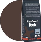 Litokol Stylegrout tech brown-2 voeg 3 kg - Voegmiddel - Kleur Bruin