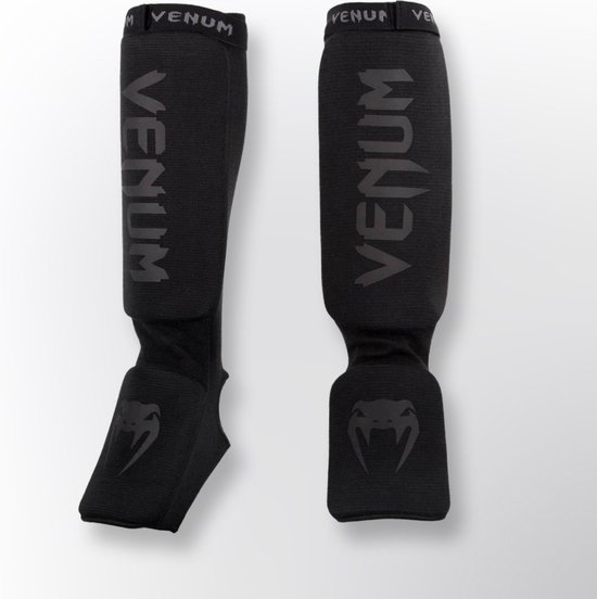 Venum Kontact Shin Socks Matte Black - Taille unique