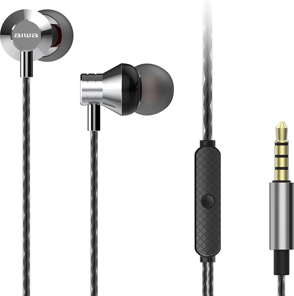 Headphones Aiwa ESTM50SL Silver