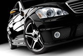 Fotobehang Car Luxury  | PANORAMIC - 250cm x 104cm | 130g/m2 Vlies