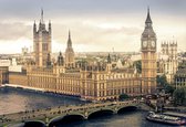 Fotobehang The View Of London | XL - 208cm x 146cm | 130g/m2 Vlies