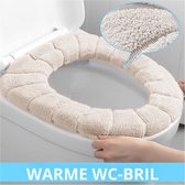 Bol.com Waledano® Toiletbril Hoes - Wasbaar - WC Bril Cover - Duurzaam Toiletbril - Warme - Zachte - Rekbaar - Seat - Herbruikba... aanbieding