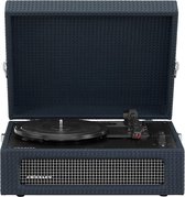 Crosley Voyager Tourne-disque rétro portable - Bleu marine BLUETOOTH IN/OUT
