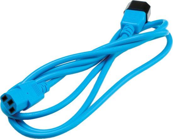 InLine Verlengkabel Voor Koude Apparaten – C13 Naar C14, 1,5 Meter, Blauw, 250V