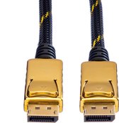ROLINE GOLD DisplayPort Kabel, DP M/M, Retail Blister, 3 m