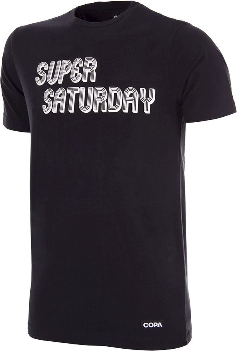 COPA - Super Saturday T-Shirt - M - Zwart
