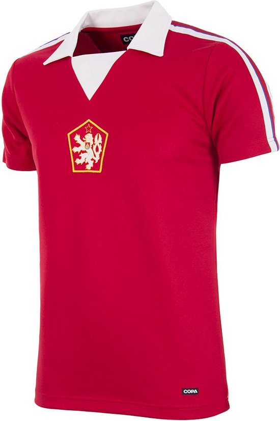 Maillot de football retro supporter République Tchèque