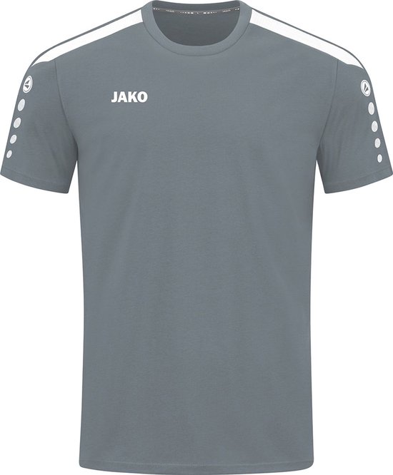 JAKO Power T-Shirt Grijs Maat 4XL
