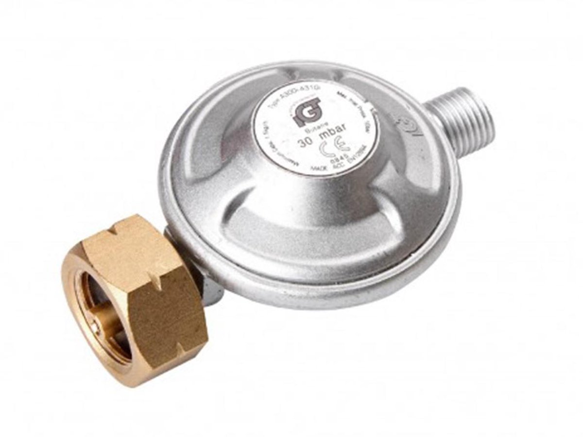 IGT - Drukregelaar - Universeel - 1/4" Linkse aansluiting - 30 Gr