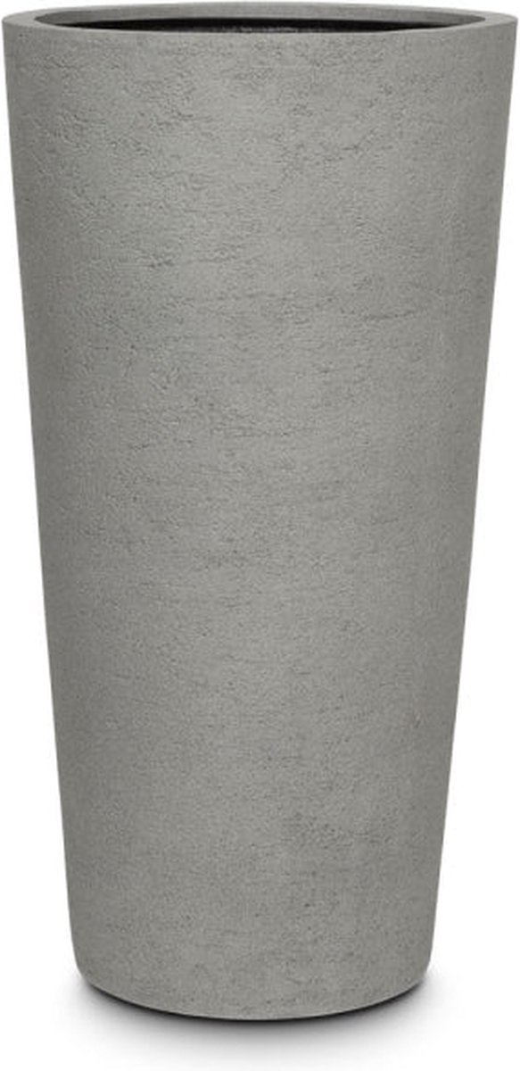 Luxe Plantenpot XL | Betonlook grijze bloempot | Voor buiten | New Tribeca Plantenbak | Vorstbestendig | Grijs | 40 x 80 cm