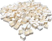 100 Bouwstenen 2x2 | Wit | Compatibel met Lego Classic | Keuze uit vele kleuren | SmallBricks