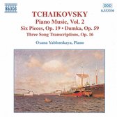 Tchaikovsky: Piano Music,Vol.2