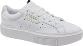 adidas Sleek Super W Dames Sneakers - Ftwr White/Crystal White/Core Black - Maat 36 2/3