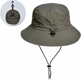 Boasty Bucket hat - Zonnehoed - Strandhoed UV bescherming - vissers hoedje - Groen - regenbestendig -opvouwbaar-black friday 2023