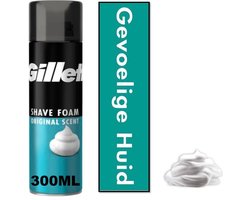 Gillette Scheerschuim Classic Sensitive 200 ml