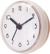 Horloge de Douche - Avec ventouse - Étanche - Couleur de l'horloge de douche Wit - Horloge de cuisine - Coach de Shower - Coach de Douche avec ventouse