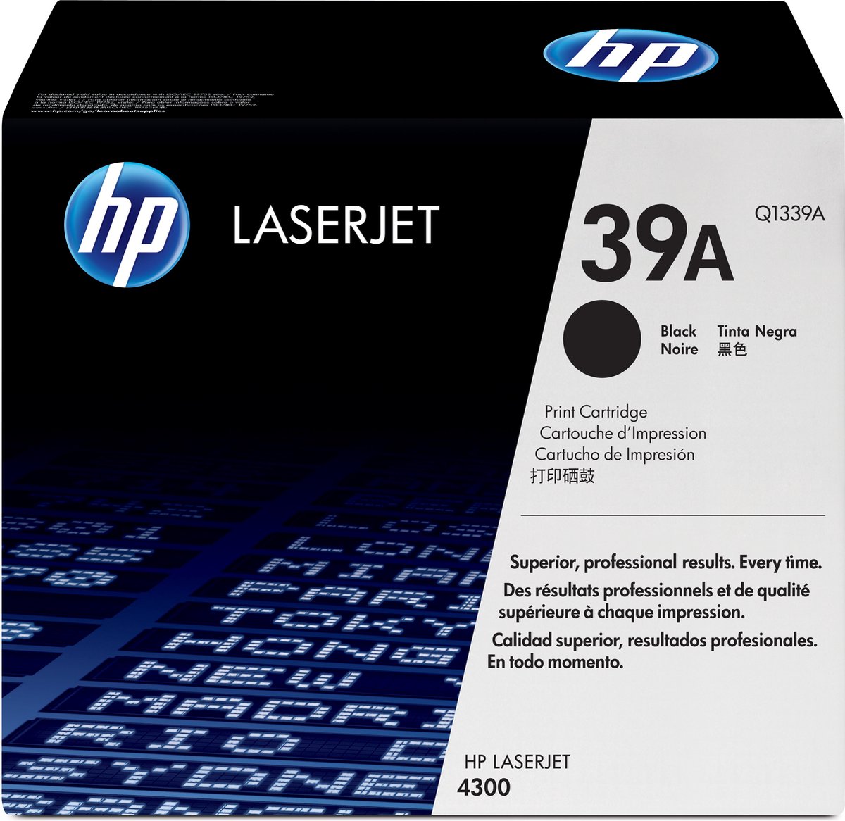 HP 39A - Tonercartridge / Zwart
