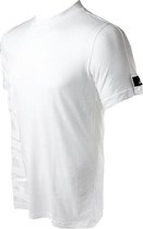 adidas Basic Lin Tee AY1681, Mannen, Wit, T-shirt maat: M EU