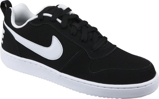 nike court borough low zwart