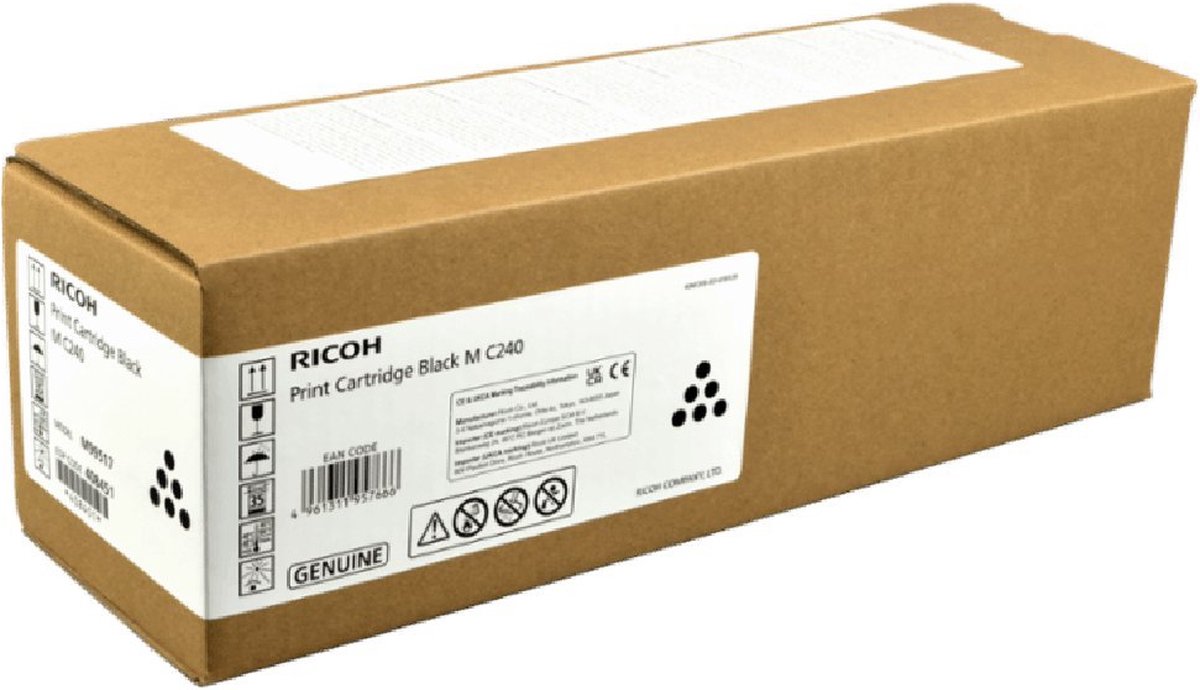 Ricoh 408451 tonercartridge 1 stuk(s) Origineel Zwart