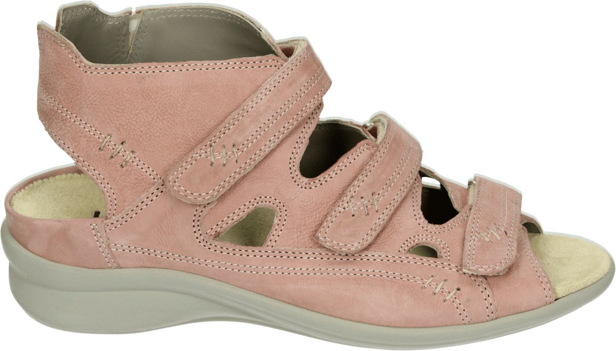 Durea 7272 G Platte sandalenDames Sandalen Roze