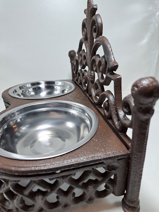 Denza - Bol pour chien en fonte - chien - bol de nourriture nostalgique - fonte