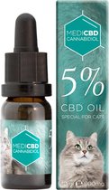 MediCBD 5% Cannabidiol Olie for Cats (10ml)