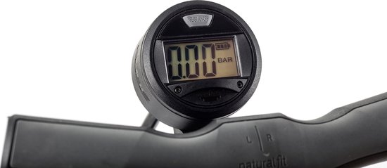 ACID Vloerpomp RACE FLOOR DIGITAL - EZ-Head en Ergonomisch Natural Fit handgreep - Max. 160 psi - Staal - L16xB26xH69 cm- Zwart — afbeelding 3