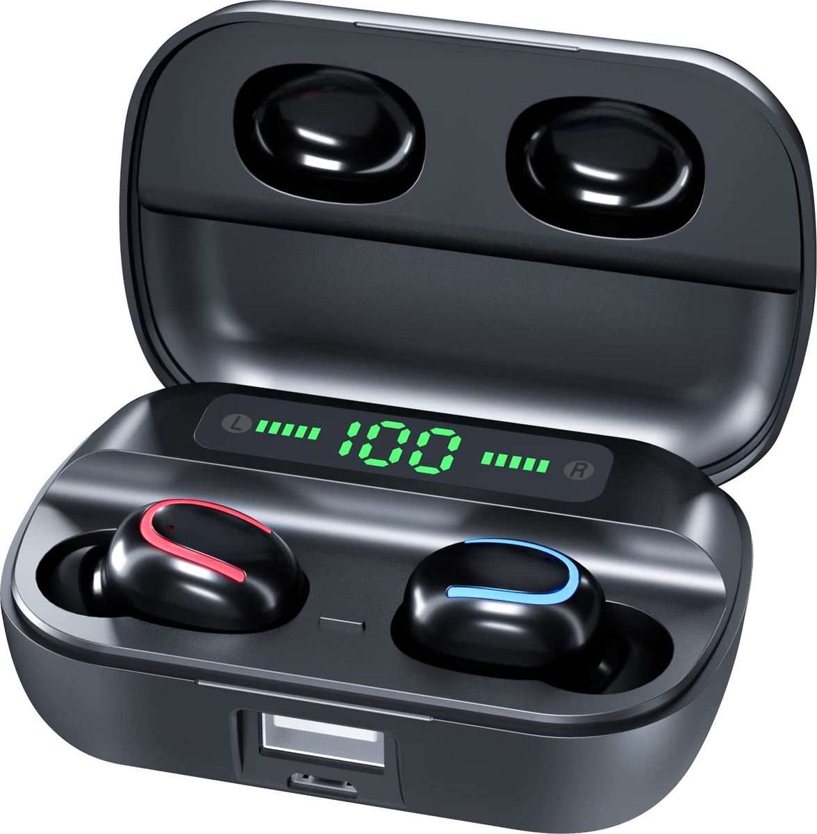 Jabra Evolve2 Buds USB-A MS met Charge - koptelefoon draadloos - 20797