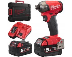 Milwaukee M18 FUEL™ FQID-502X Accu Hydraulische Slagschroevendraaier 50Nm SURGE™ 18V 5.0Ah in HD-Box - 4933451790