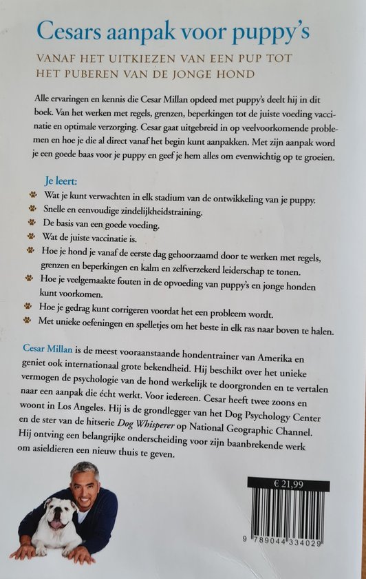 Cesars aanpak voor puppy's - Cesar Millan