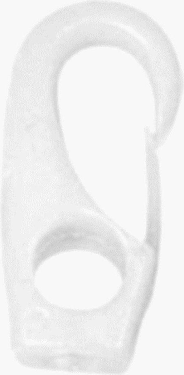 Elastiek haken - Wit - 4mm