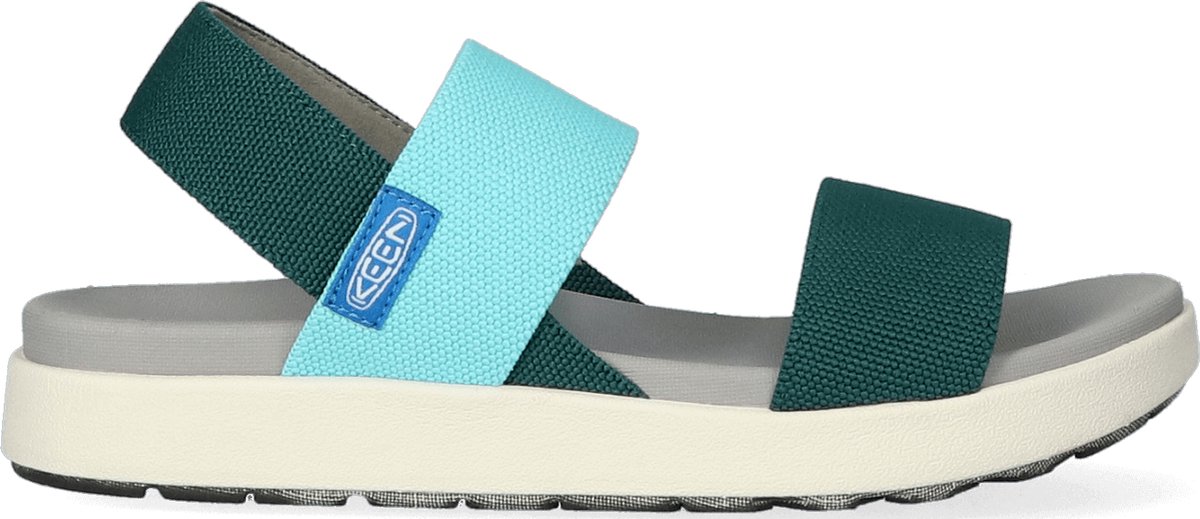 Keen Elle Backstrap Dames Sandalen Sea Moss/Ipanema Blauw