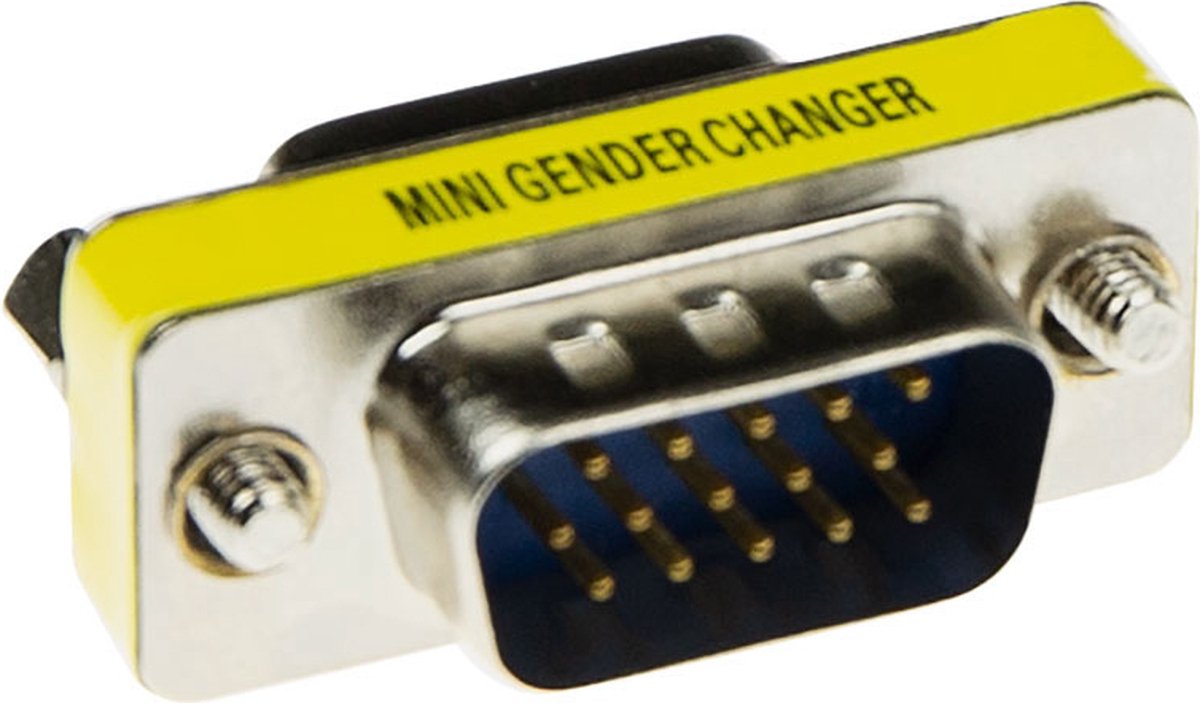ACT High Density D-sub Adapter 15 pole male naar 15 pole female