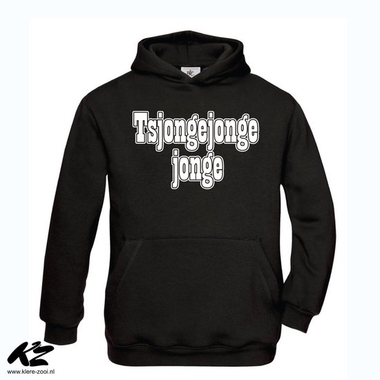 Klere-Zooi - Tsjongejonge Jonge - Hoodie - 116 (5/6 jaar)