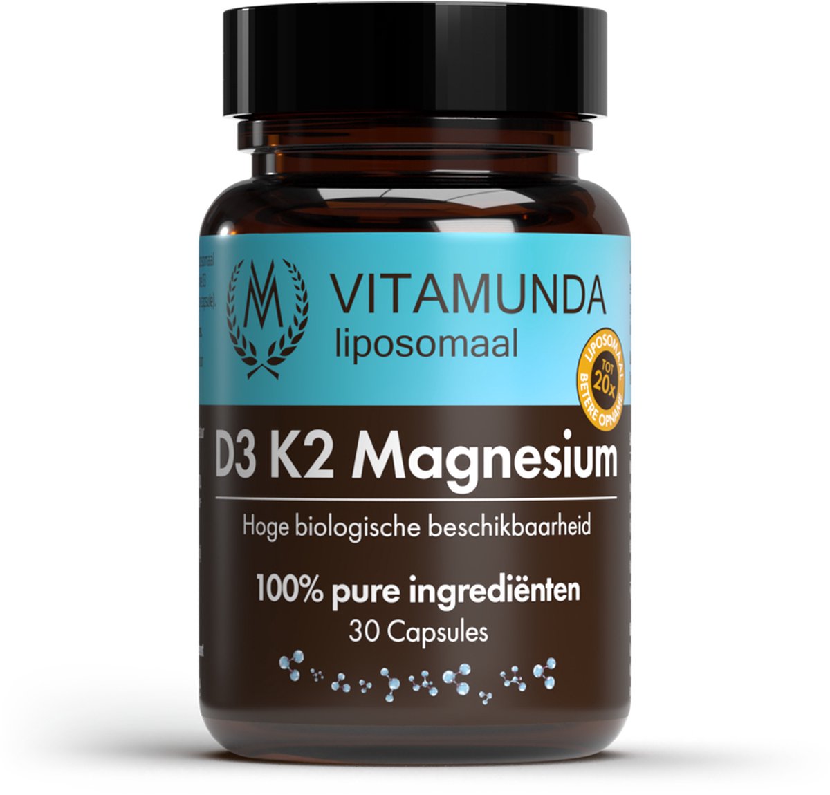 Goedkoopste Vitamunda Vegan D3 K2 Magnesium Family Pack 3 1