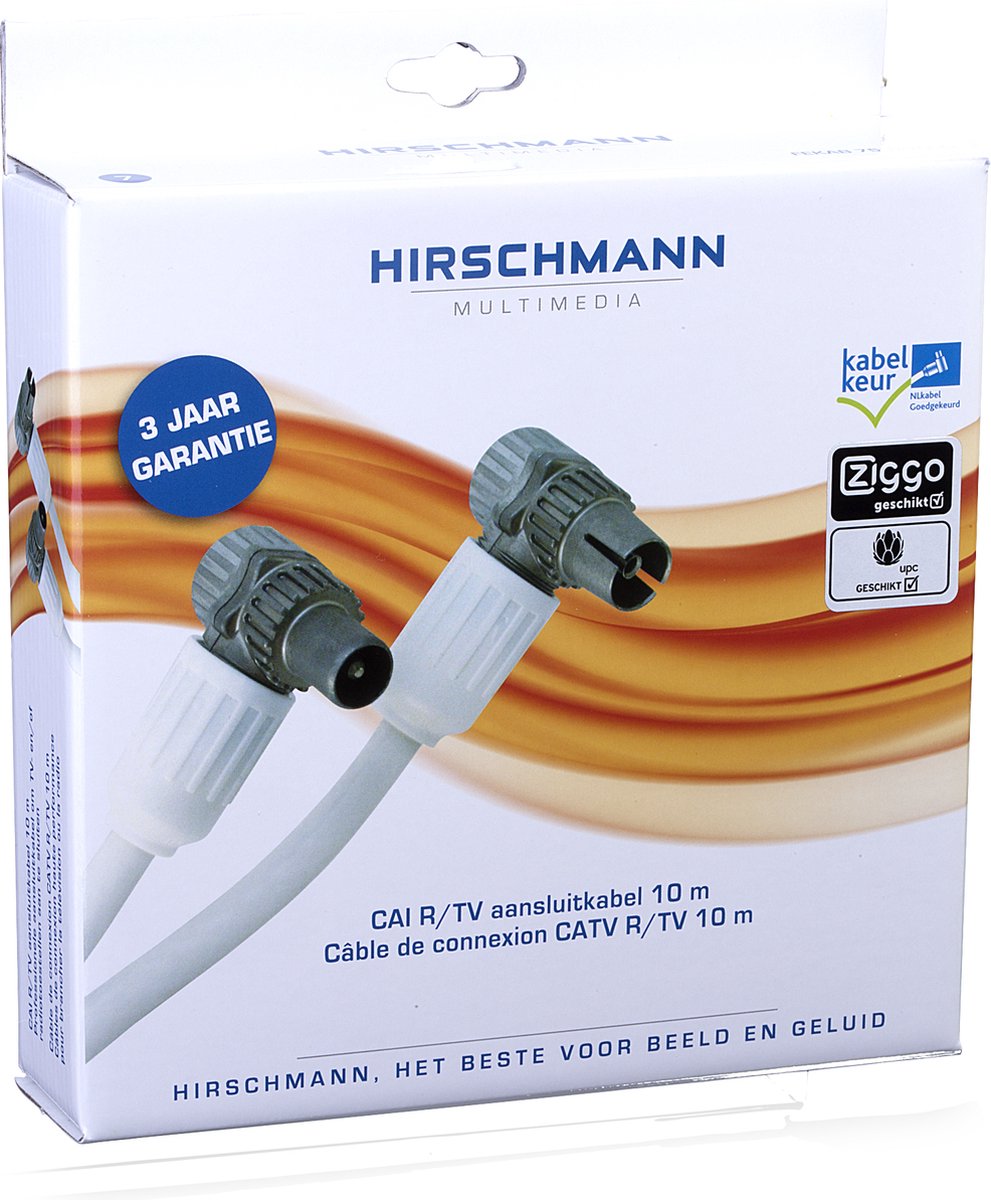Hirschmann FEKAB - Coax Kabel - 10 meter | bol
