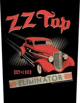 ZZ Top - Eliminator Rugpatch - Zwart