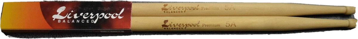Liverpool 5A Premium wood tip Drumstokken