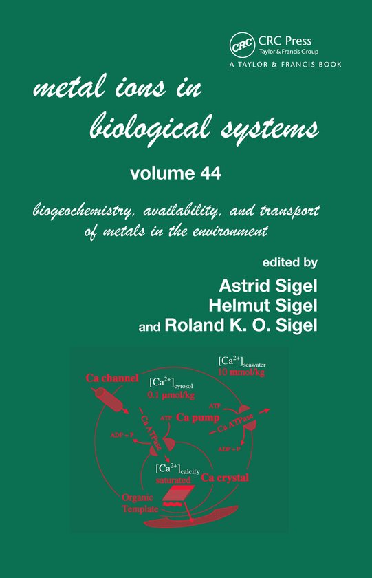Metal Ions in Biological Systems- Metal Ions In Biological S ... - cover