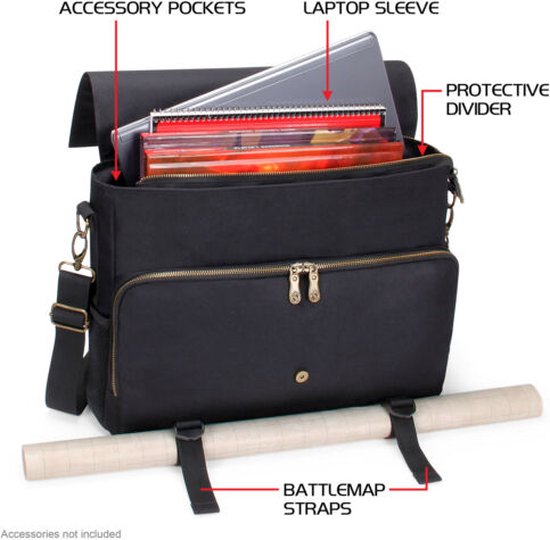 RPG Messenger Bag Black
