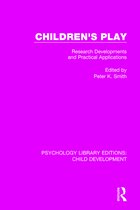 Psychology Library Editions: Child Development- Children's Play