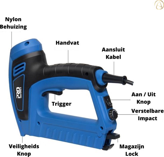 GSN50 Elektrische Schiethamer Deuren En Ramen Beton Tacker Draadloze Framing Nietpistool Licht Gewicht Draagbare Met Plastic Case (Color : 40C, Size : Blue GSN50 Elektrische Schiethamer Deuren En Ramen Beton Tacker Draadloze Framing Nietpistool Licht Gewicht Draagbare Met Plastic Case (Color : 40C, Size : Blue