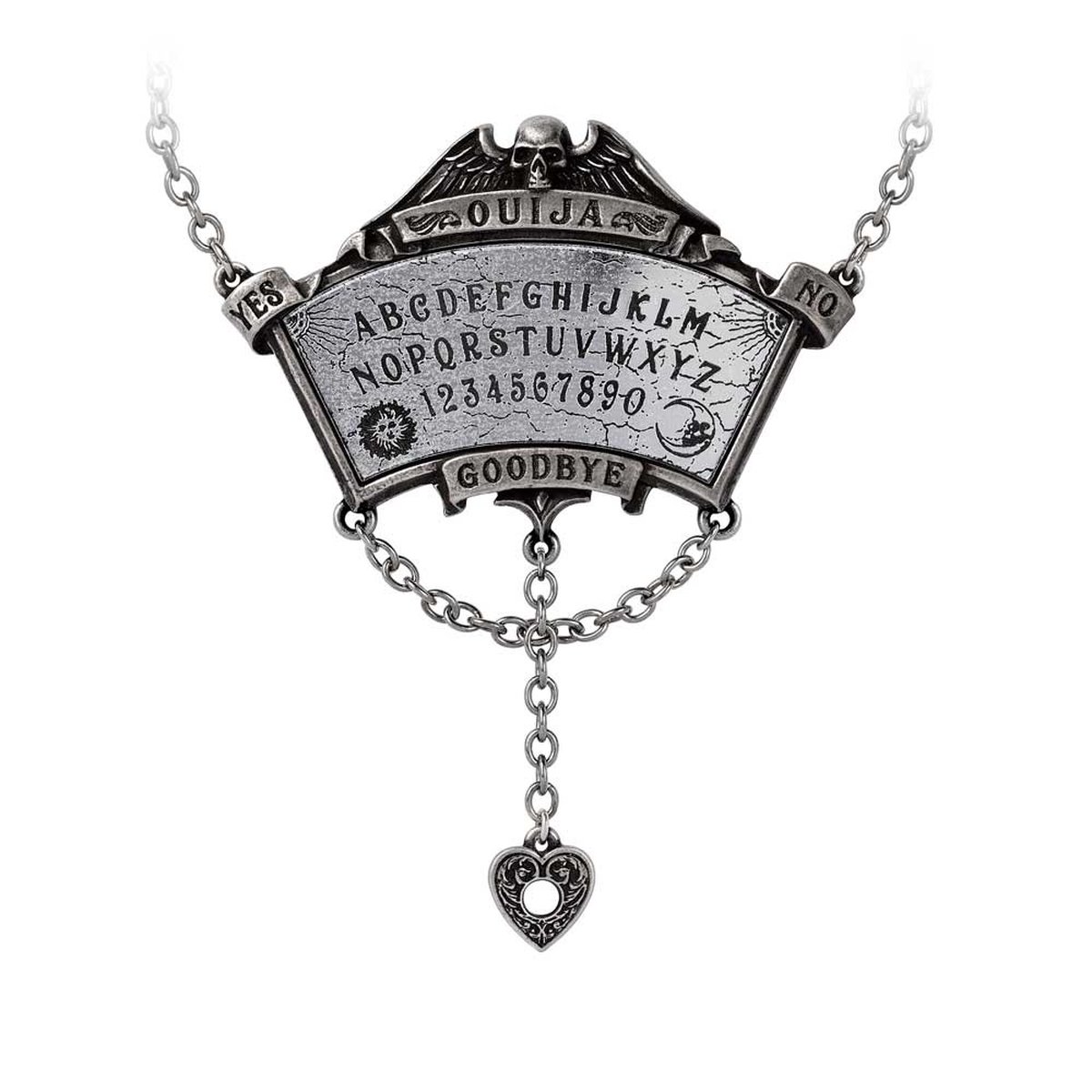 Alchemy - Crowley's Spirit Board Ketting - Zilverkleurig