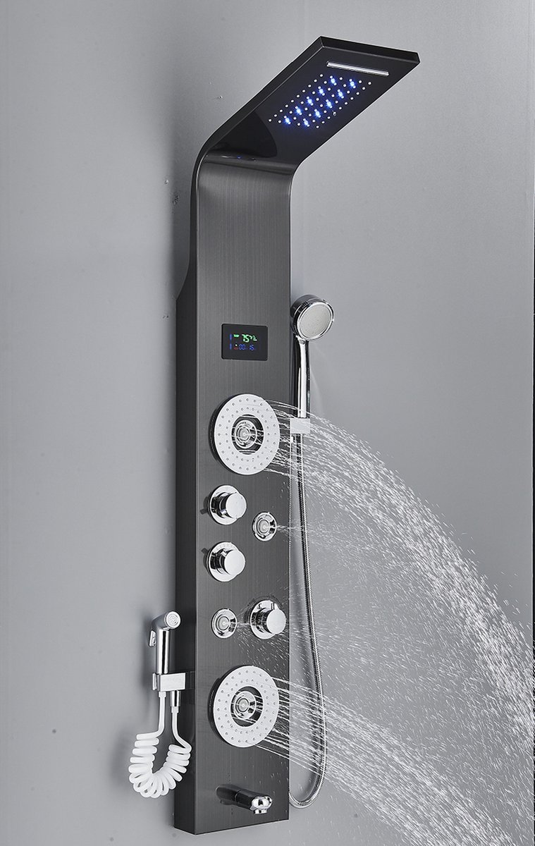 Douchepaneel Douchepaneel met Massage Regendouche Massage Jets