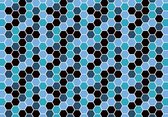 Fotobehang - Vlies Behang - Hexagon Tegels - 312 x 219 cm