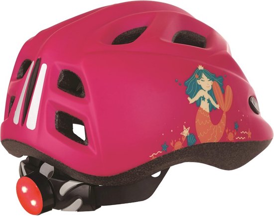 Polisport Kids helm Mermaid (XS=48/52) met LED